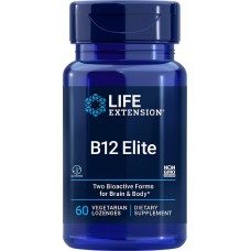 Life Extension B12 Elite, 60 lozenges (Expiry : Oct 2026)